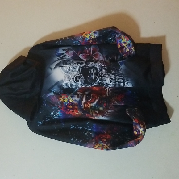 SBC Limited Edition Lion Skull Abstract Hoodie - Picture 3 of 11